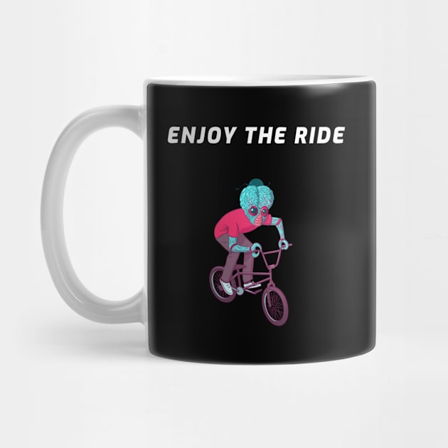 Enjoy The Ride - BMX Freestyle by Rachel Garcia Designs